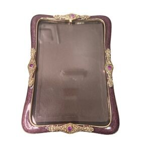 Purple Metal Frame 4" x 6"